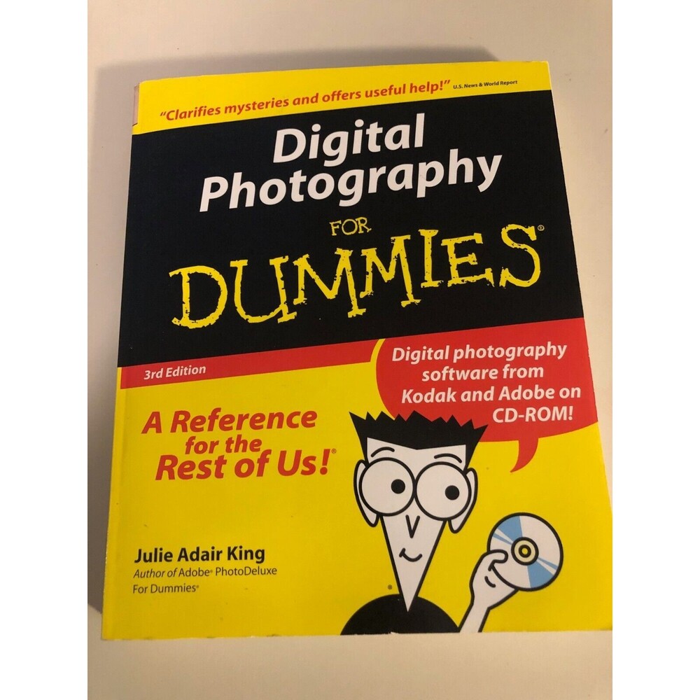 Digital Photography For Dummies by King, Julie Adair with CD ROM